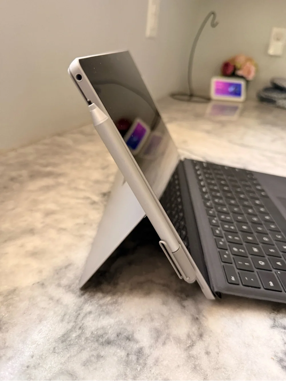 Microsoft Surface Pro 7 Laptop Tablet w/ Keyboard and Two Pens